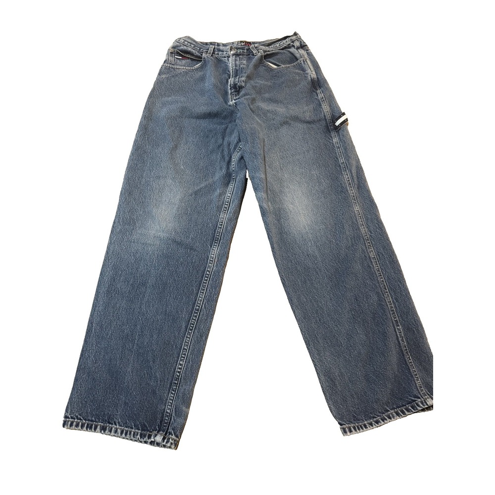 Tommy Hilfiger Carpenter Jeans Mens 32x34 Distressed denim straight